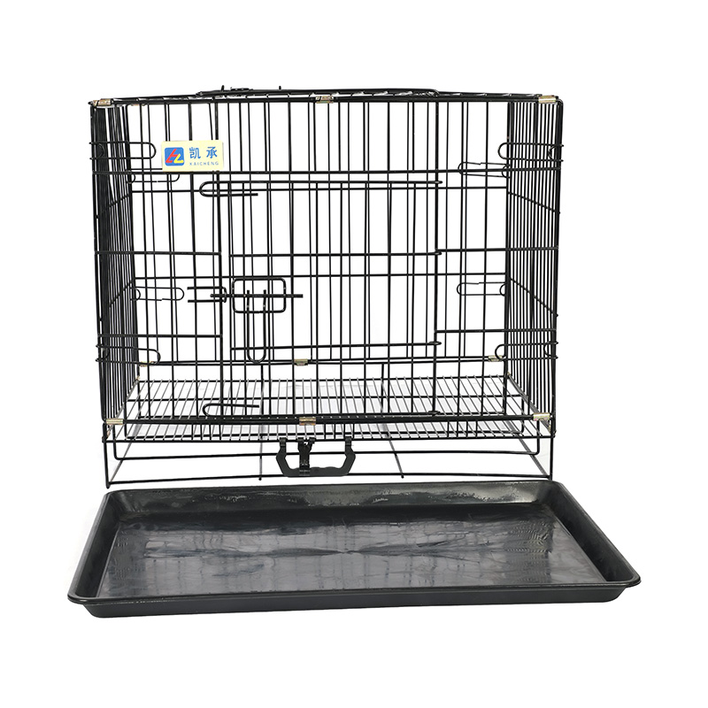Metall sammenleggbar hundekasse for valper