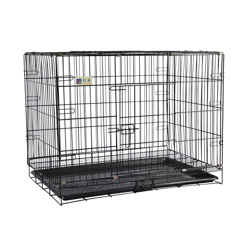 Metall sammenleggbar hundekasse for valper