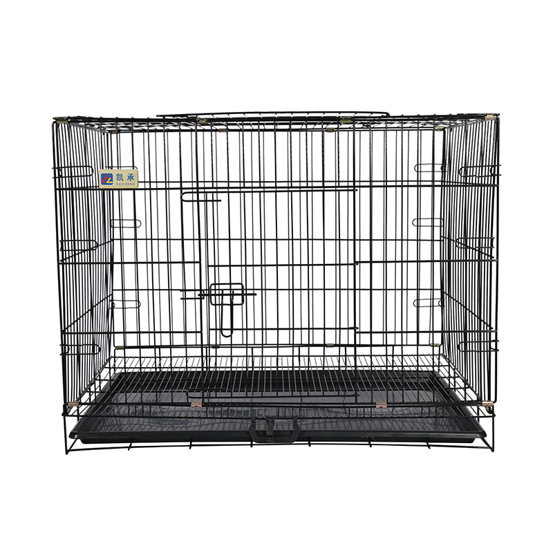 Metall sammenleggbar hundekasse for valper