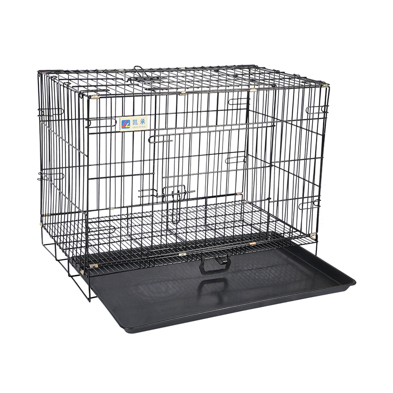 Metall sammenleggbar hundekasse for valper