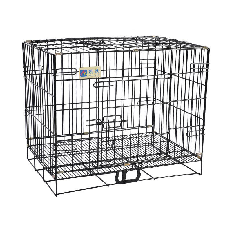 Metall sammenleggbar hundekasse for valper