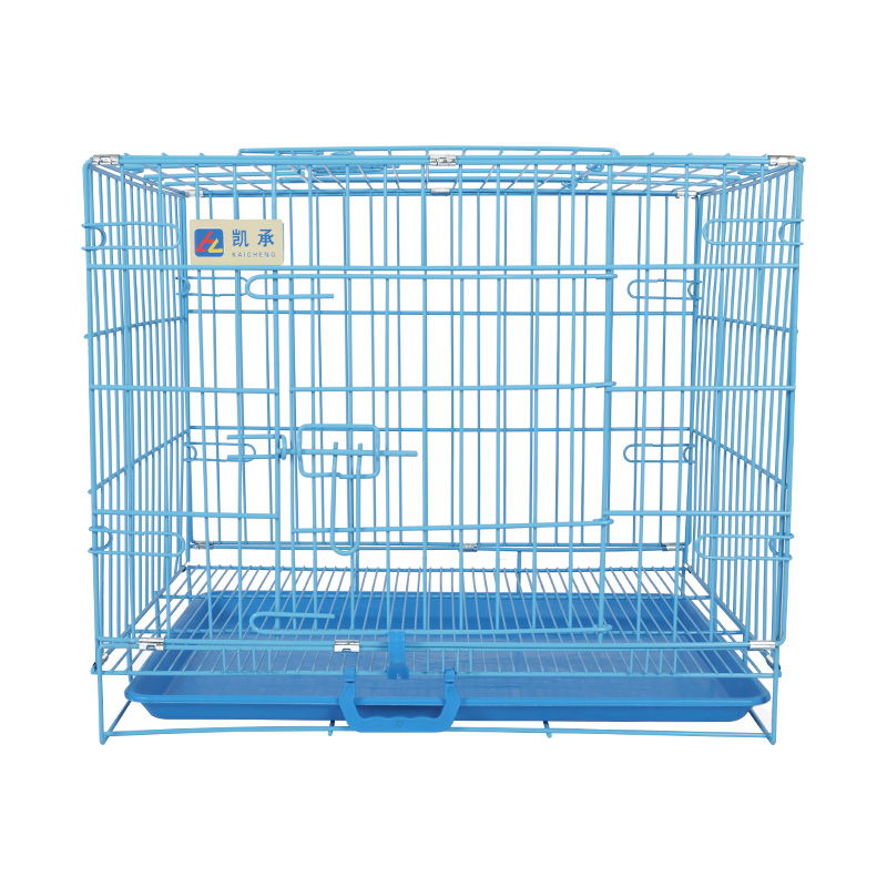Metall sammenleggbar hundekasse for valper