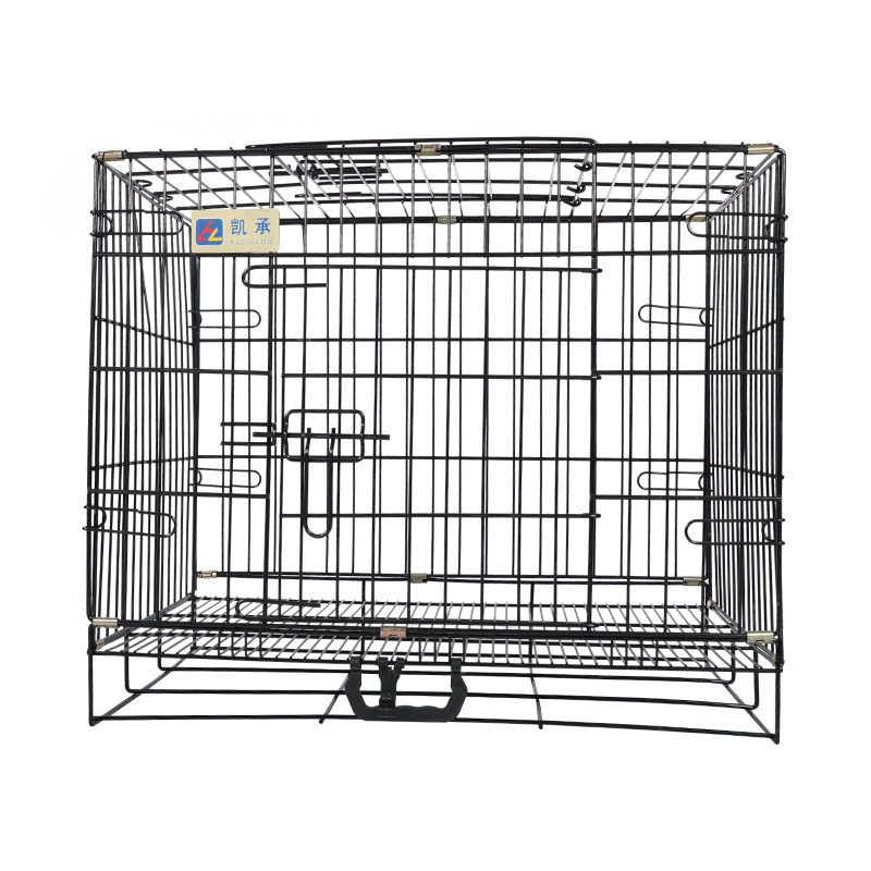 Metall sammenleggbar hundekasse for valper
