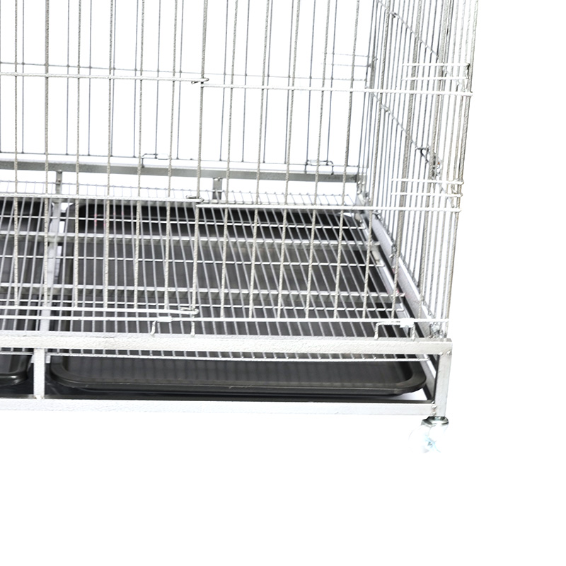 Stor hundemetalltråd folding hundebur