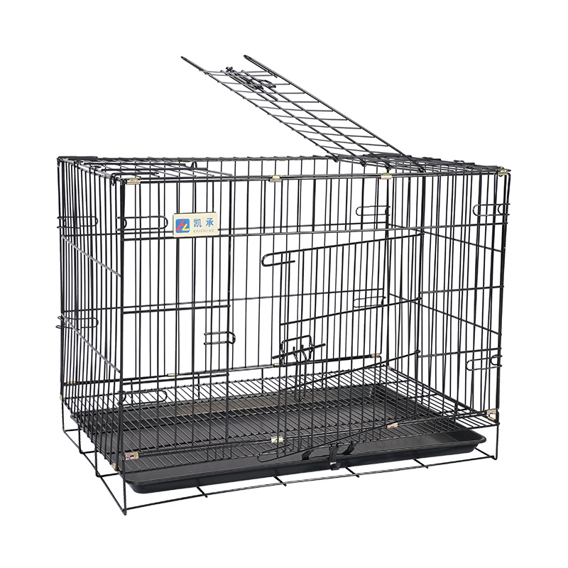 Metall sammenleggbar hundekasse for valper