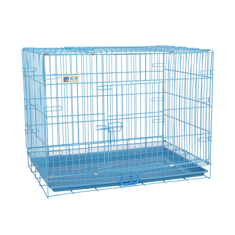 Metall sammenleggbar hundekasse for valper