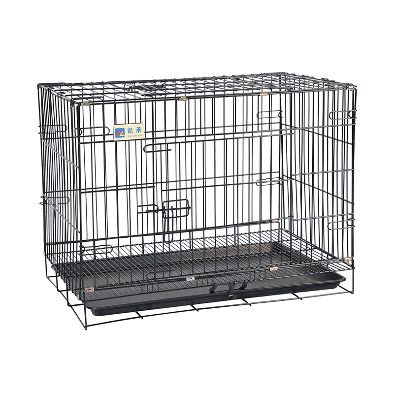 Metall sammenleggbar hundekasse for valper