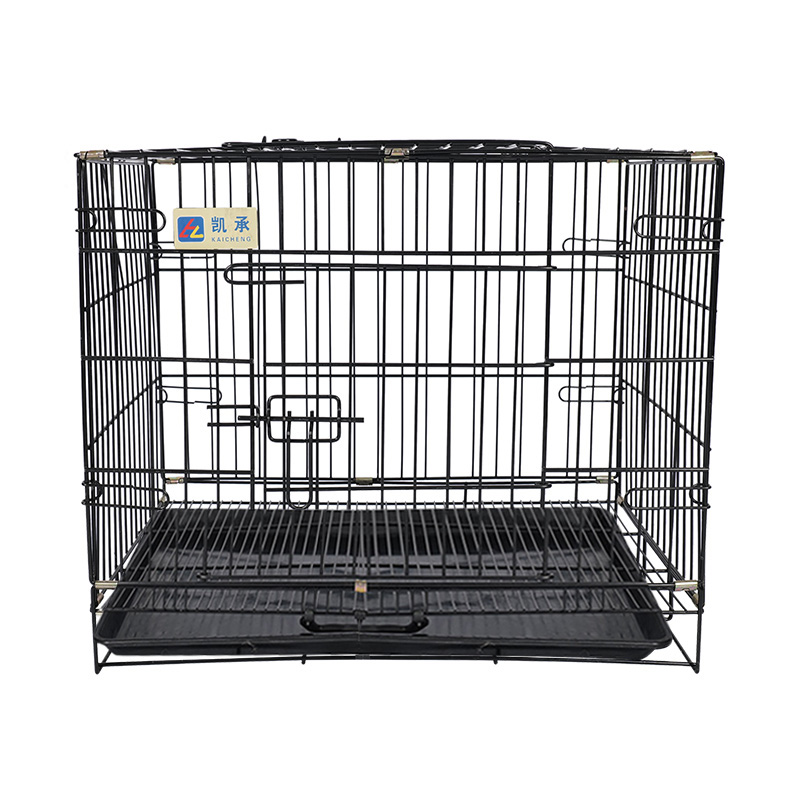 Metall sammenleggbar hundekasse for valper
