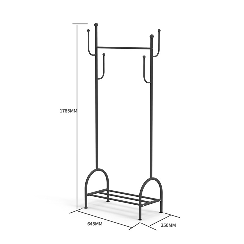 Cactus Coat Rack gulvstående frakk rack internett kjendis stil klær rack