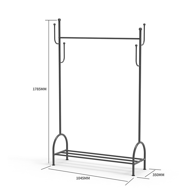 Cactus Coat Rack gulvstående frakk rack internett kjendis stil klær rack